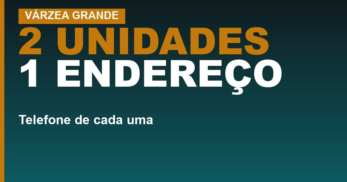 SENAI em Várzea Grande, Mato Grosso: unidades e cursos